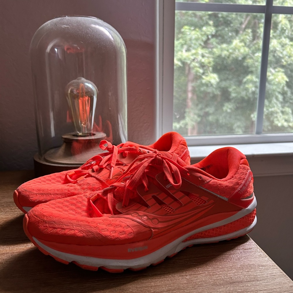 Running shoes worn once